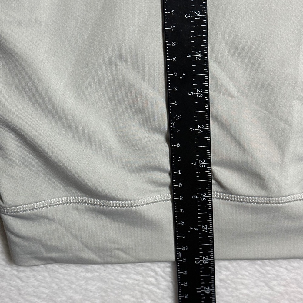 Swannies Golf Co Men's Medium 1/4 Zip Pullover Light Gray Performance Athleisure - Picture 7 of 7